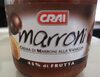 Crema di marroni alla vaniglia - Prodotto