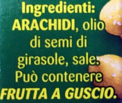 Snack Friends Arachidi - Ingrediënten - it