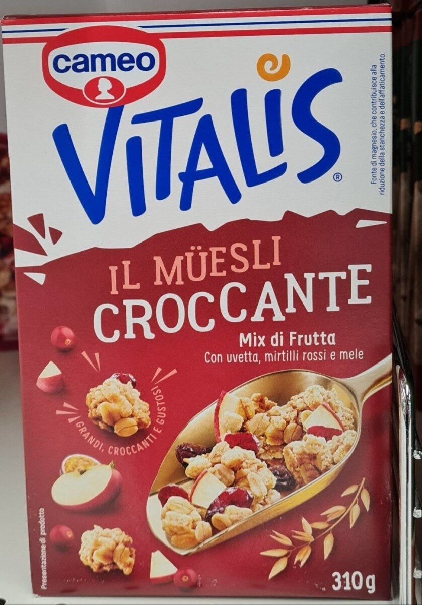 Vitalis muesi croccante mix di frutta - Prodotto
