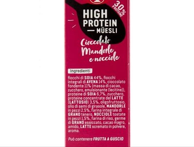 High Protein Müesli - Ingredienti