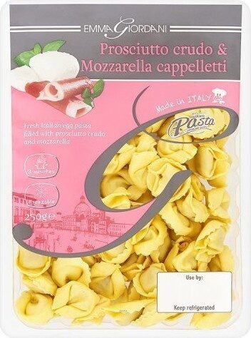 Giordani Prosciutto Crudo & Mozzarella Cappelletti - Product