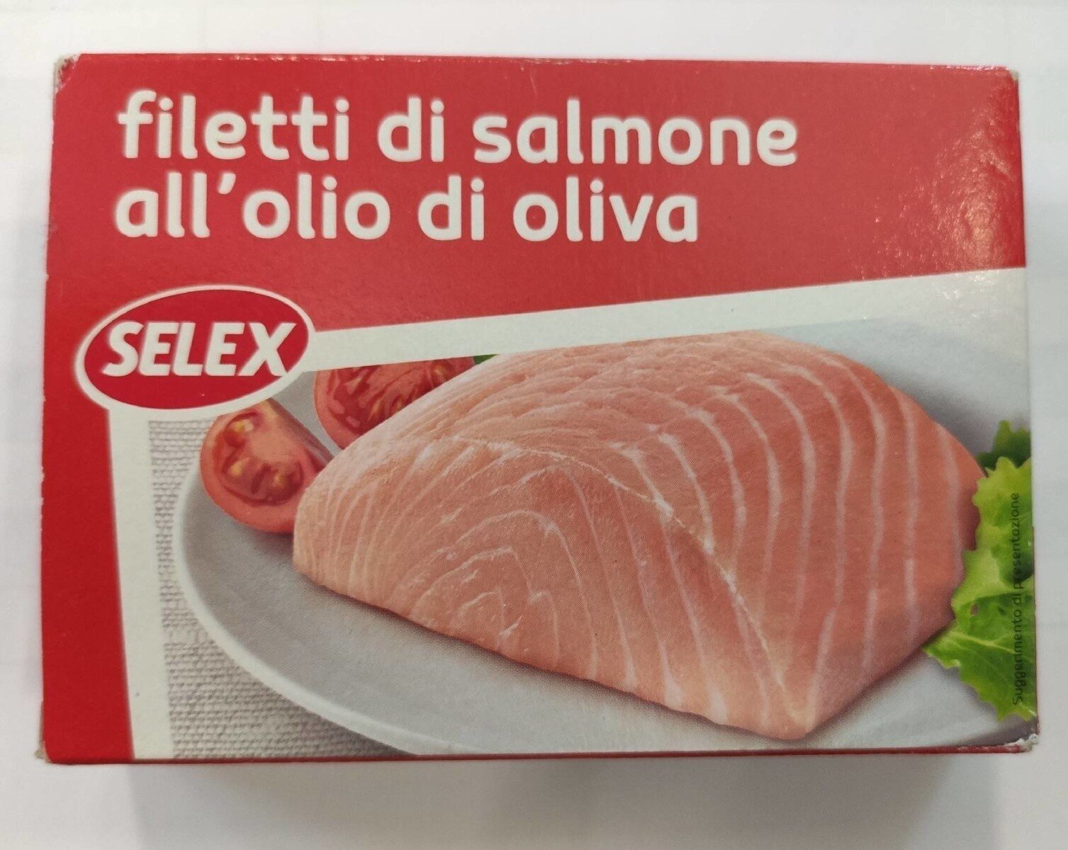 Filetti di salmone all'olio di oliva - Prodotto