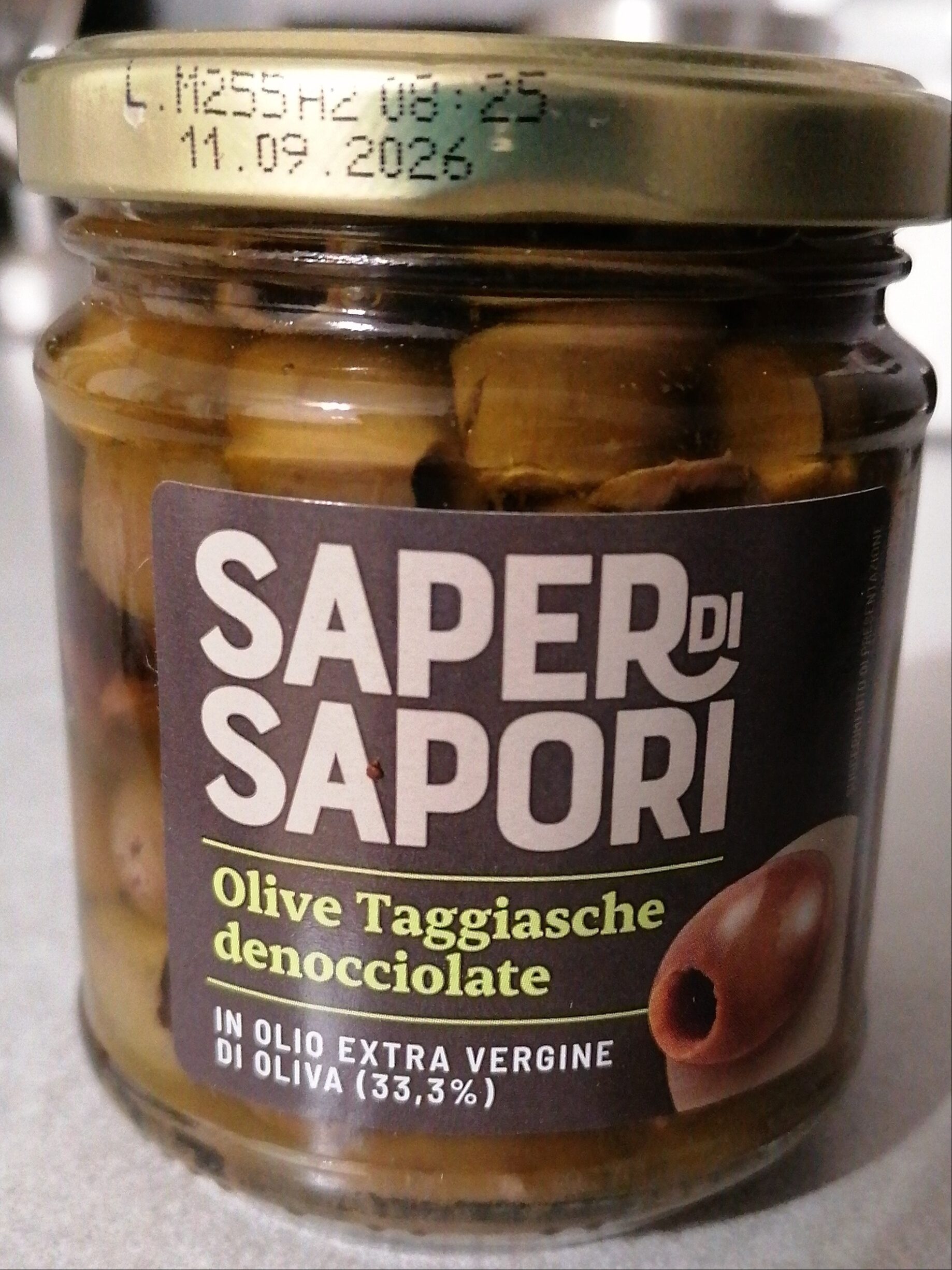 Olive taggiasche denocciolate - Prodotto
