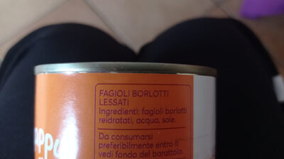 Happy dì fagioli borlotti - Ingredienti