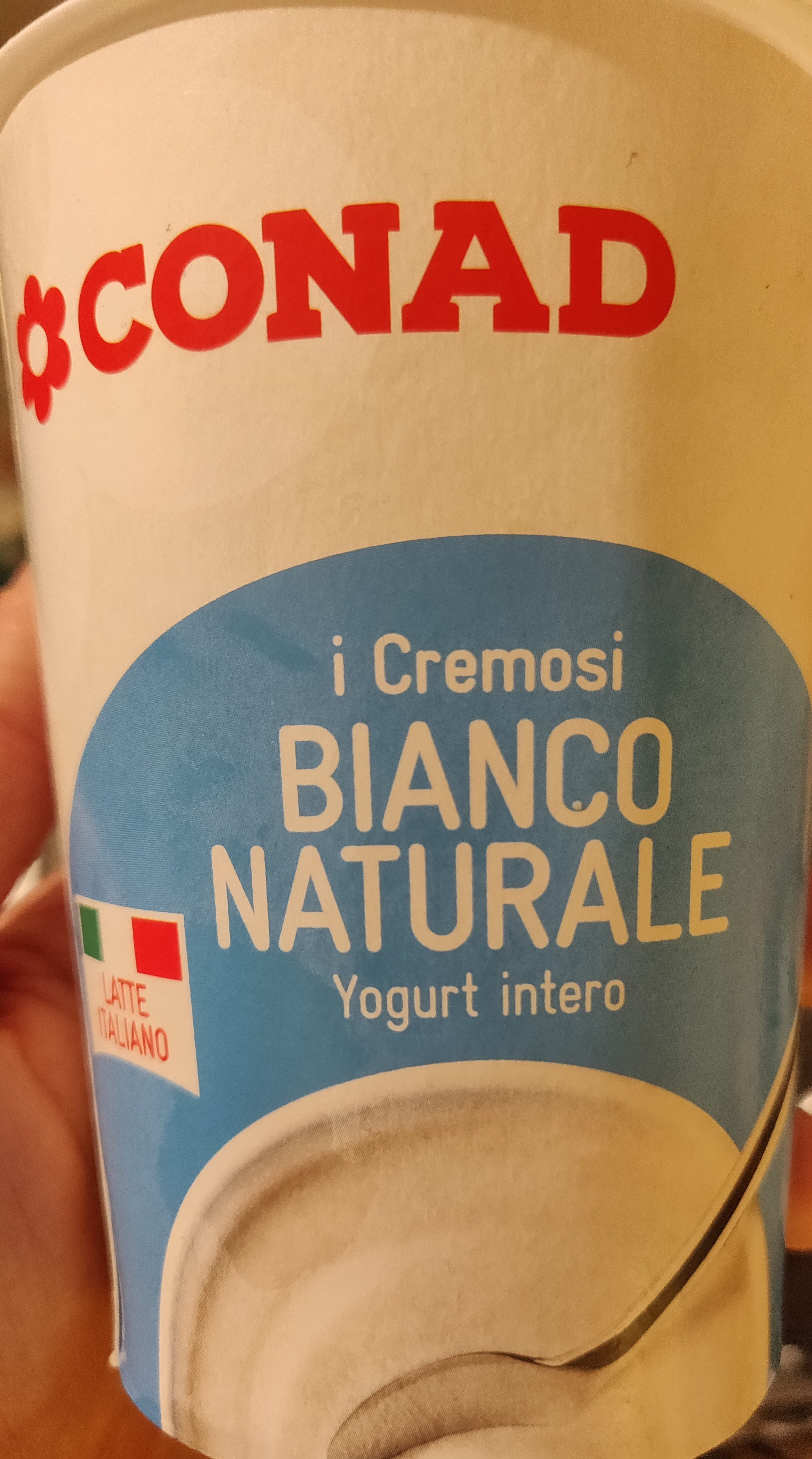 yogurt intero bianco naturale - Prodotto