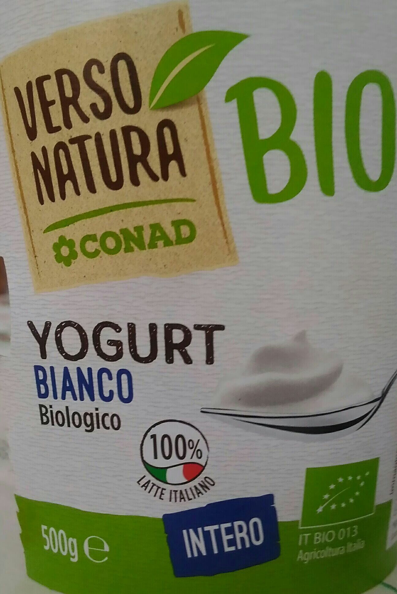 Yogurt Bianco Biologico - Product - it
