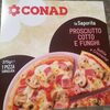 Pizza conad prosciutto e funghi - Product