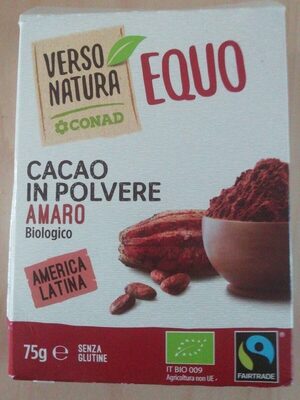 Cacao en poudre biologique - Información nutricional - fr