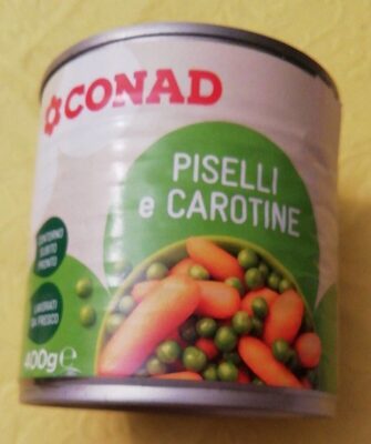 Piselli e carotine - Prodotto
