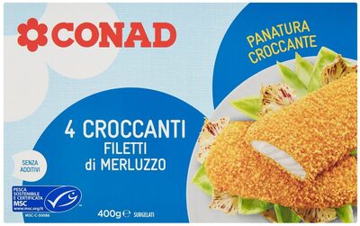 4 Croccant Filetti di Merluzzo - Prodotto