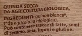 Quinoa Biologica - Ingredients - it