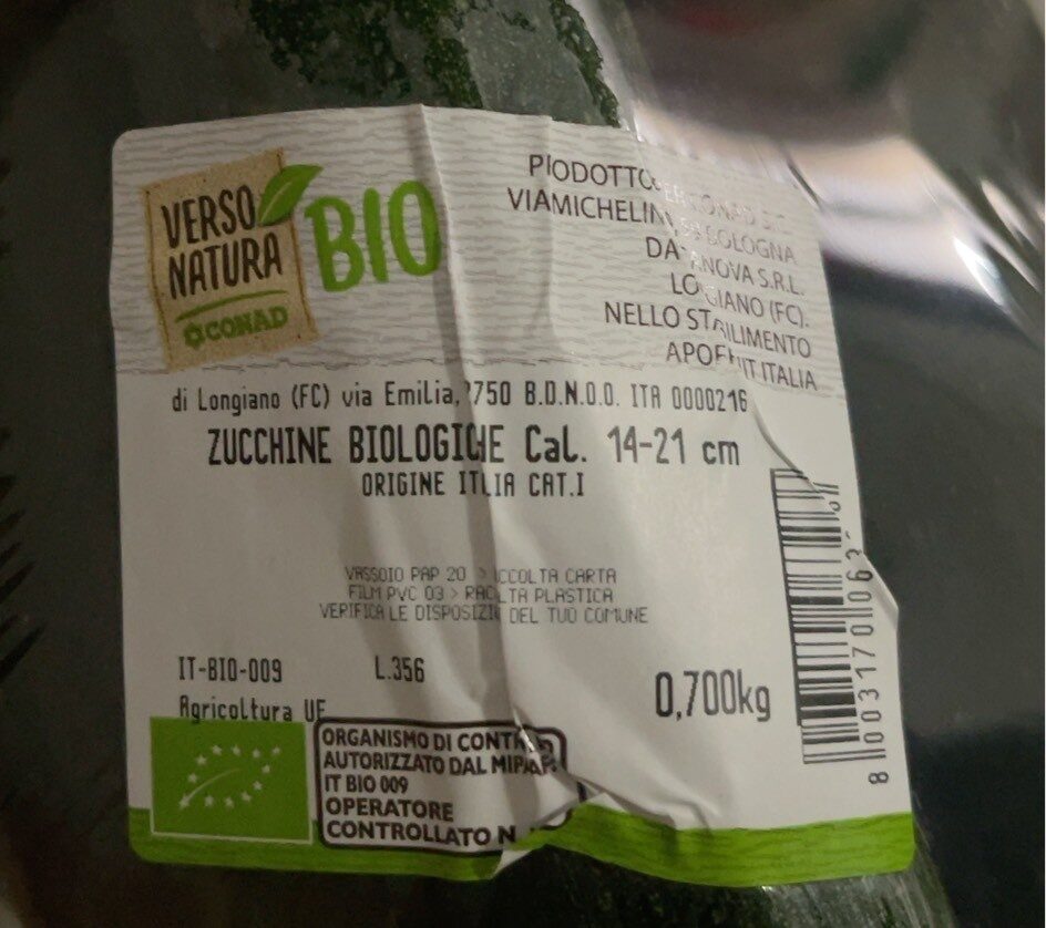 Zucchine Biologiche - Prodotto - fr