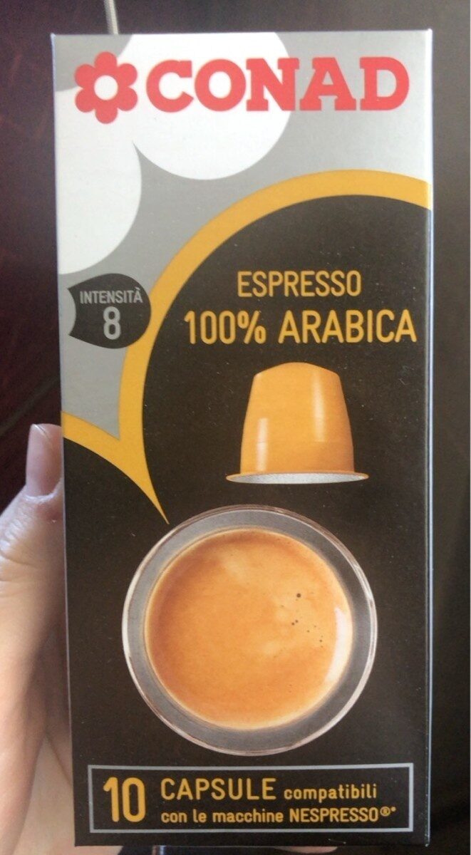 Espresso 100% arabica - Prodotto