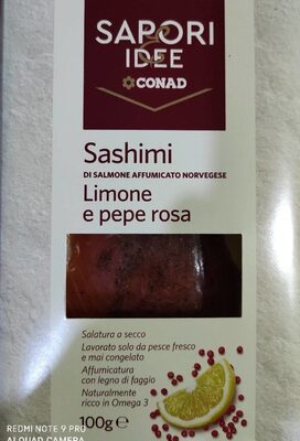 Sashimi limone e pepe rosa - Prodotto