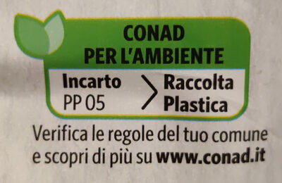 Patatine rustiche - Istruzioni per il riciclaggio e/o informazioni sull'imballaggio