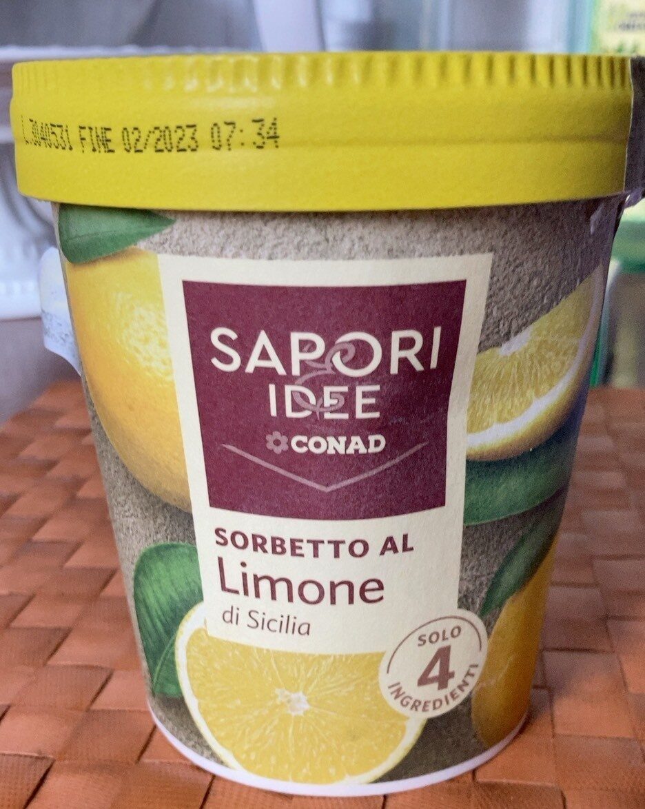 Sorbetto al limone di Sicilia - Prodotto