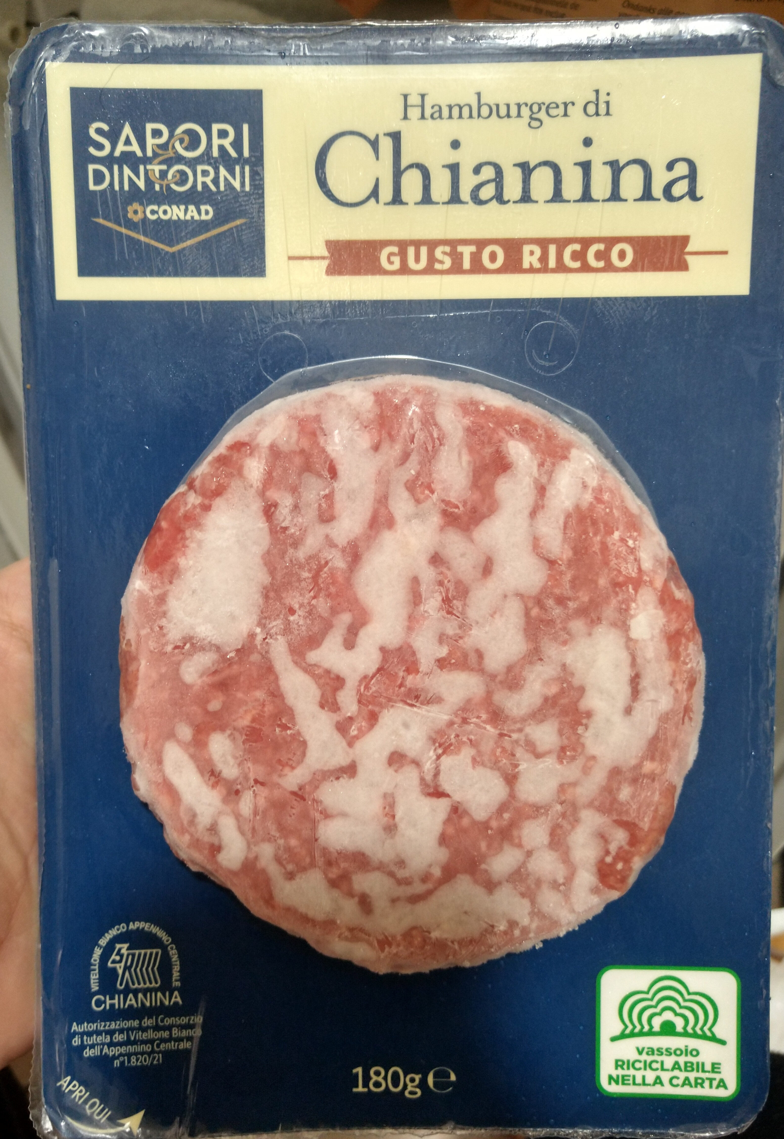 Hamburger Chianina - Produit - it