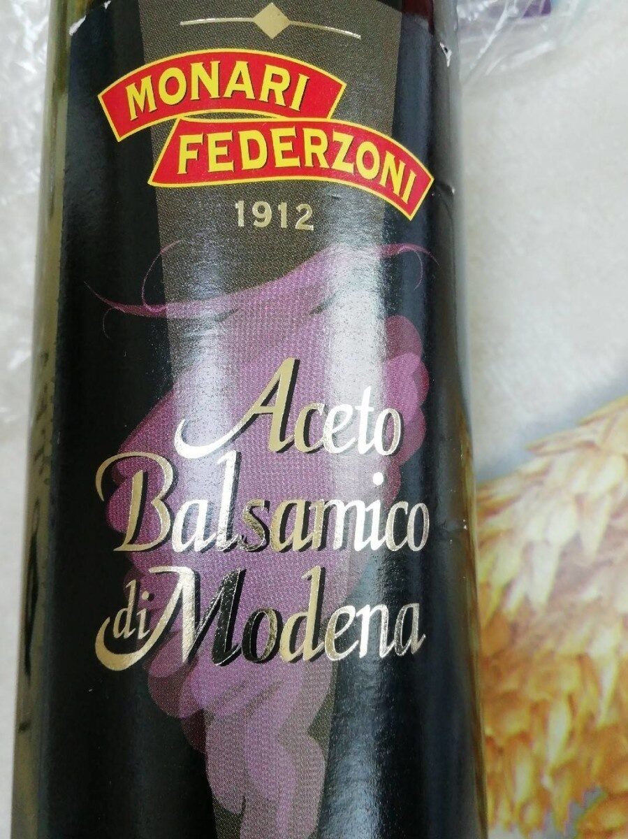 Aceto balsamico di Modena IGP etichetta nera - Tableau nutritionnel