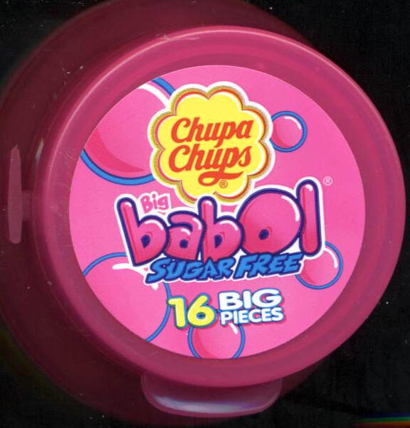 Chupa Chups - Big Babol -Sugar Free - 16 Big Pieces - Product