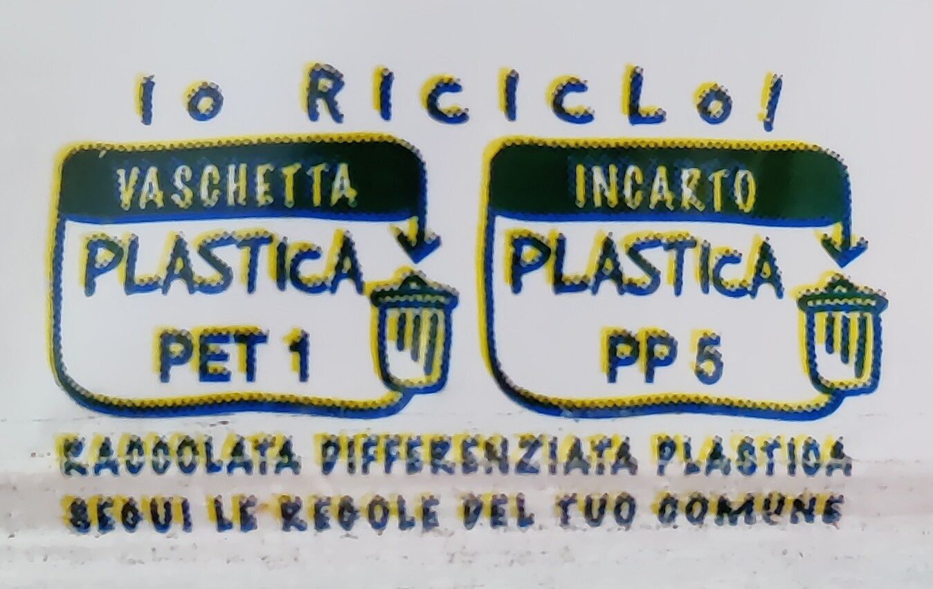 Pane di semola biologico "Forte" - Recycling instructions and/or packaging information - it