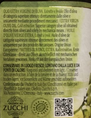 Huile d’olive - Ingredients - it