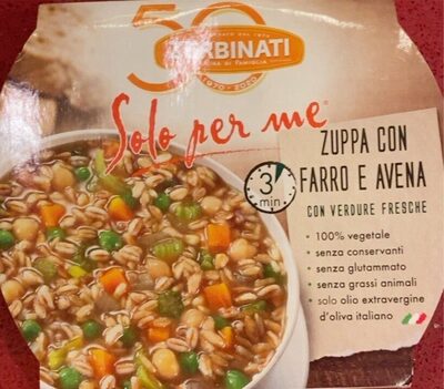 Zuppa con Farro e Avena - Product - it