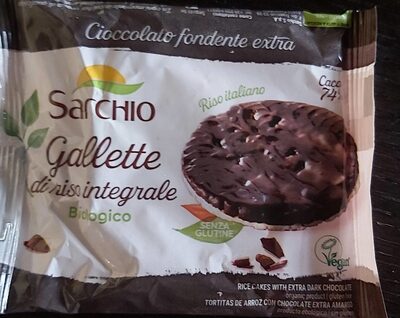 Gallette riso integrale e cioccolato - Produkt - it