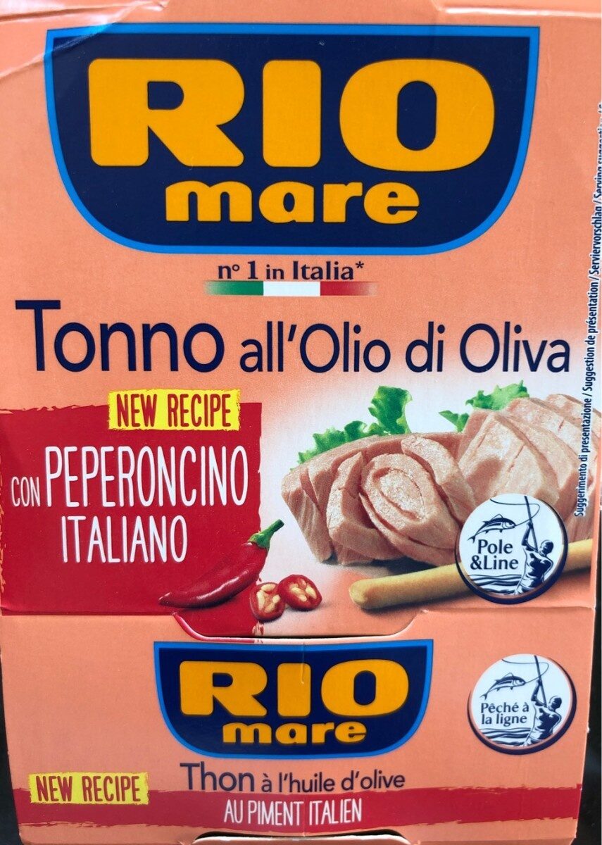 Tonno all'Olio di Oliva con peperoncino italiano - Produit