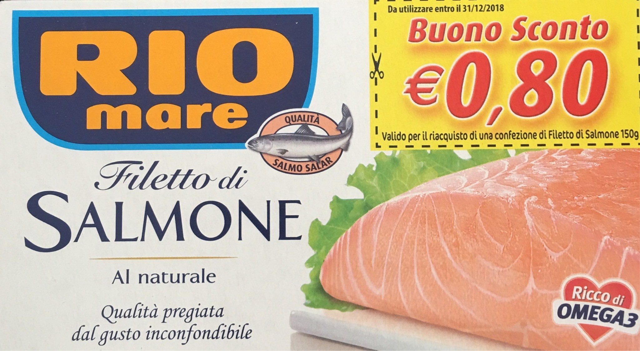 Filetto di salmone al naturale - Prodotto - fr