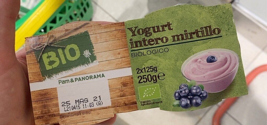 Yogurt intero mirtillo - Product - it