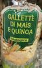 Gallette di mais e quinoa - Prodotto