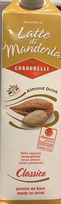 Condorelli Latte Di Mandorla (almond Milk) - Product - fr