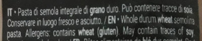 Spaghetti n°15 (Le Integrali) - Ingredienti