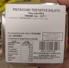 Pistacchio tostato e salato - Produkt