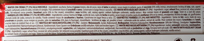 Lago Wafers Hazelnut 175G - Ingredienti