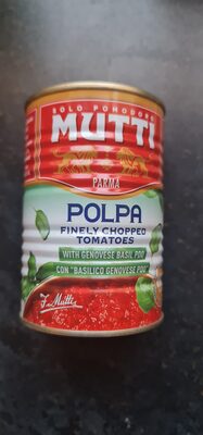 Tomatenfruchtfleisch mit Basilikum - Product
