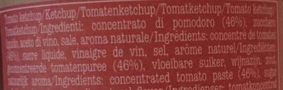 Tomato Ketchup - Ingredienti