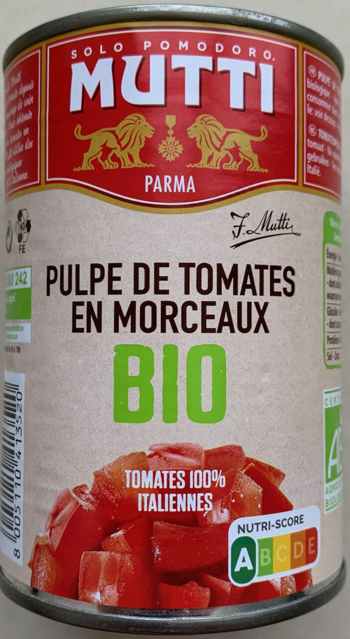 Gestückelte Tomaten Bio - Produit