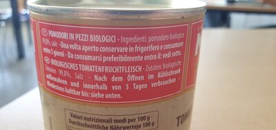 Bio-Tomatenfruchtfleisch - Ingredients - de