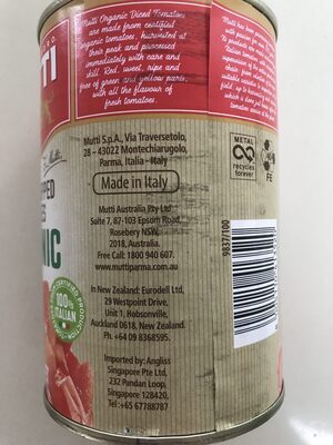 Polpa Chopped Tomatoes (Organic) - Wiederverwertungsanweisungen und/oder Verpackungsinformationen - en