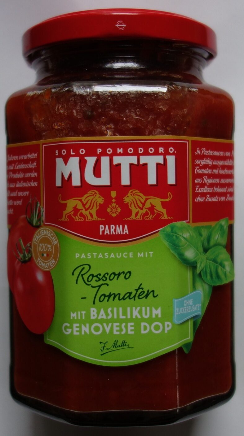 Sauce tomate au basilic AOP de Gênes - Produkt