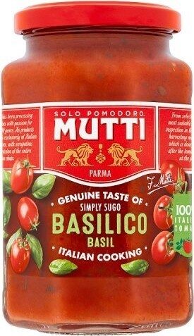 Sauce tomate au basilic AOP de Gênes - Produit