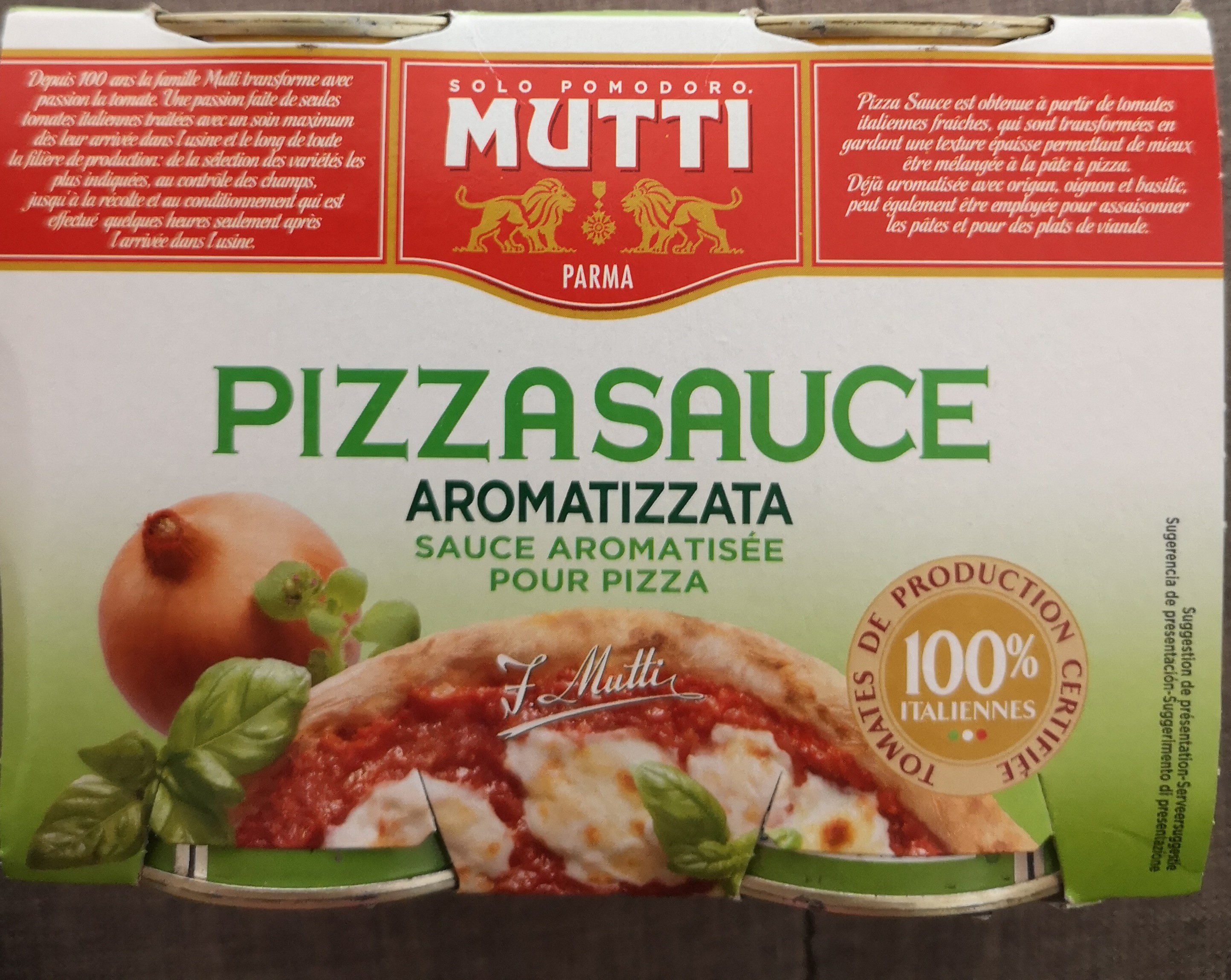 Pizza sauce  mutti - Product - fr
