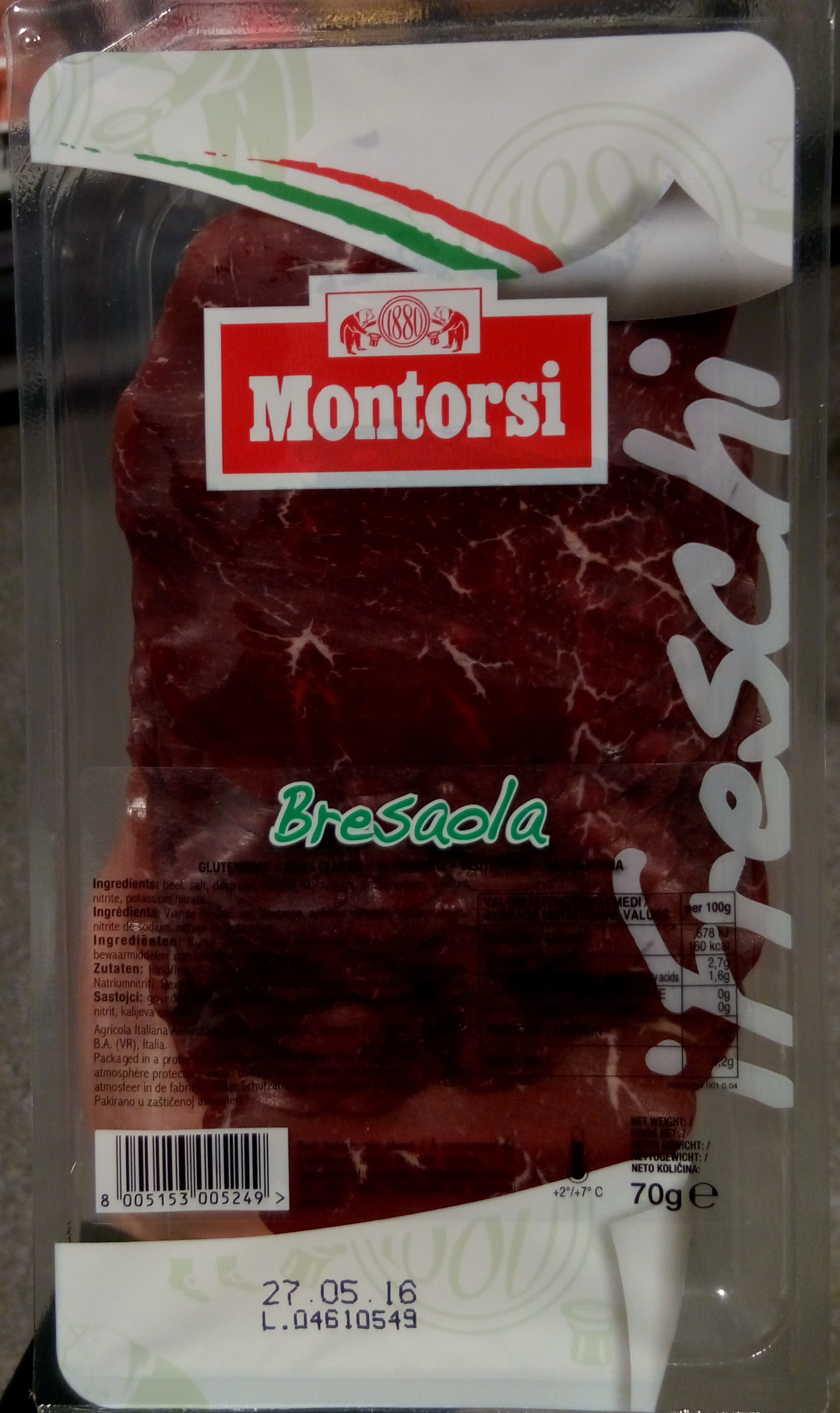 Bresaola - Product - fr