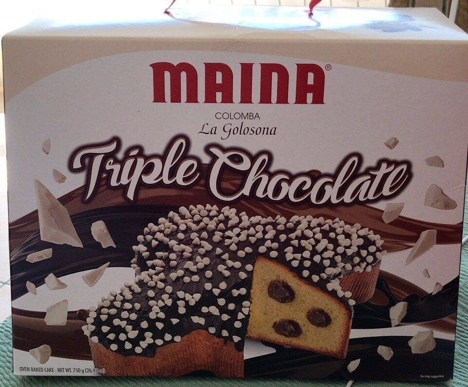 La colomba Triple Chocolate - Product - it