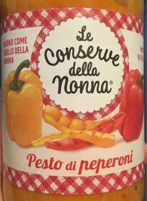 Le Conserve Della Nonne - pesto de peperoni - Produit