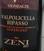 Valpolicella Ripasso - Prodotto