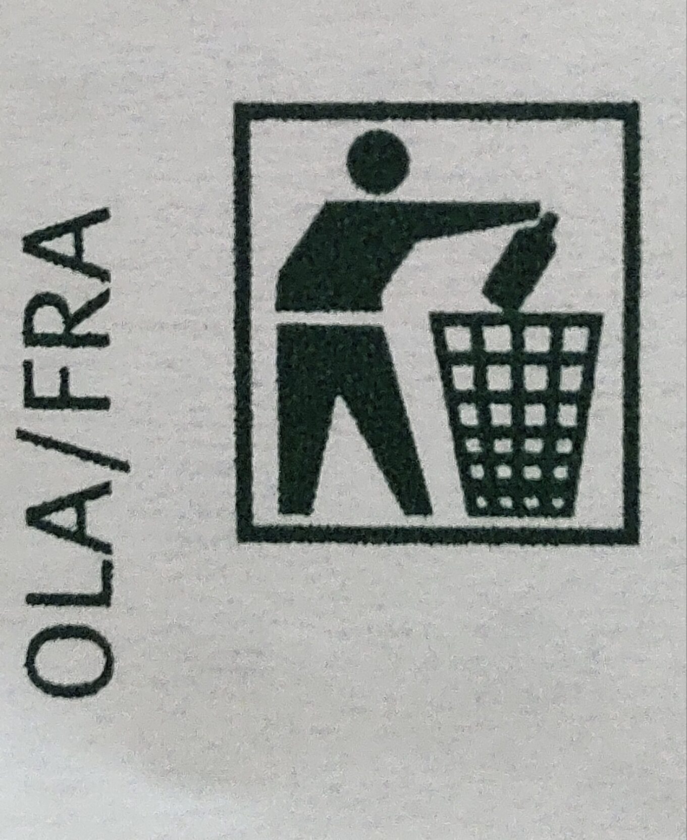 GranFruttato extra vierge olijfolie - Instruction de recyclage et/ou informations d'emballage