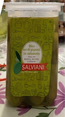 Olive verdi grandi - Prodotto