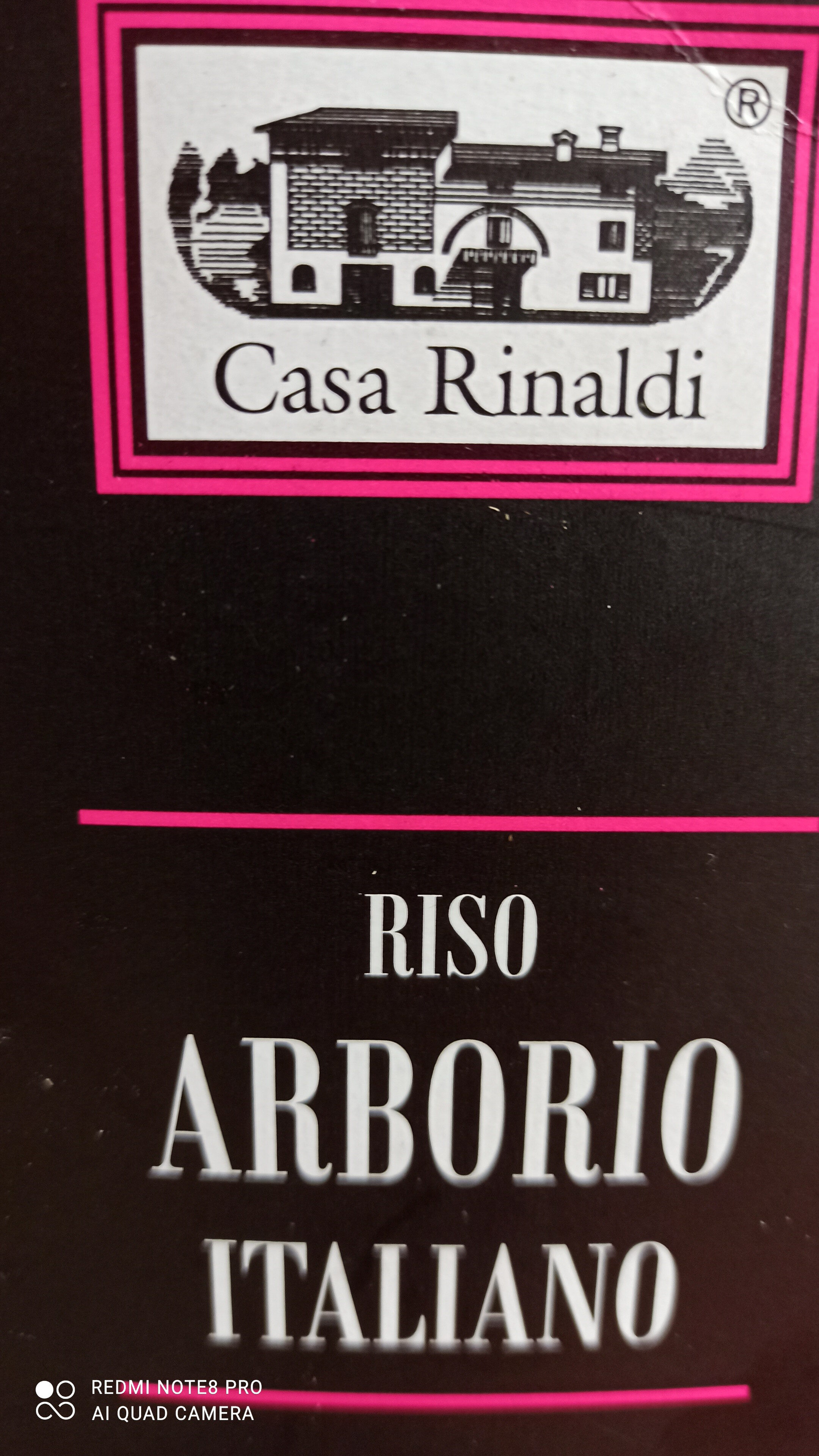 Casa Rinaldi Rice Arborio Italiano - Ingredients - it